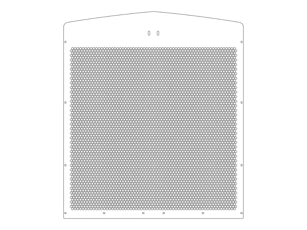 Kenworth W900L Complete Punched Grills