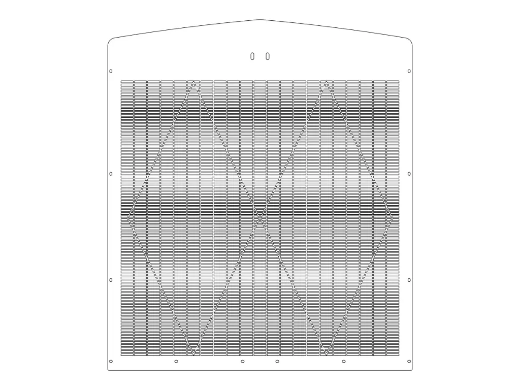 Kenworth W900L Complete Punched Grills