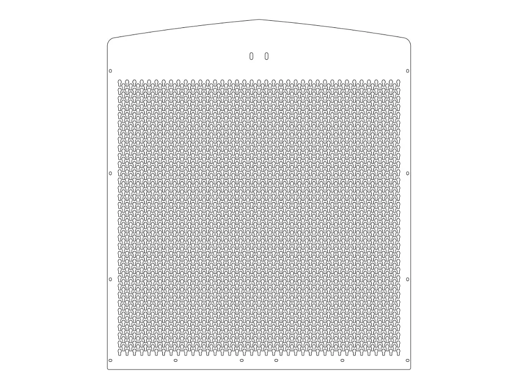 Kenworth W900L Complete Punched Grills