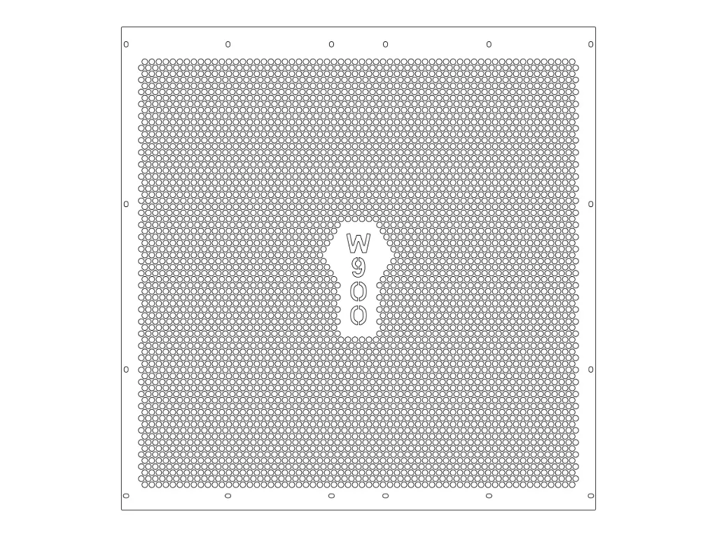Kenworth W900L Punched Grills