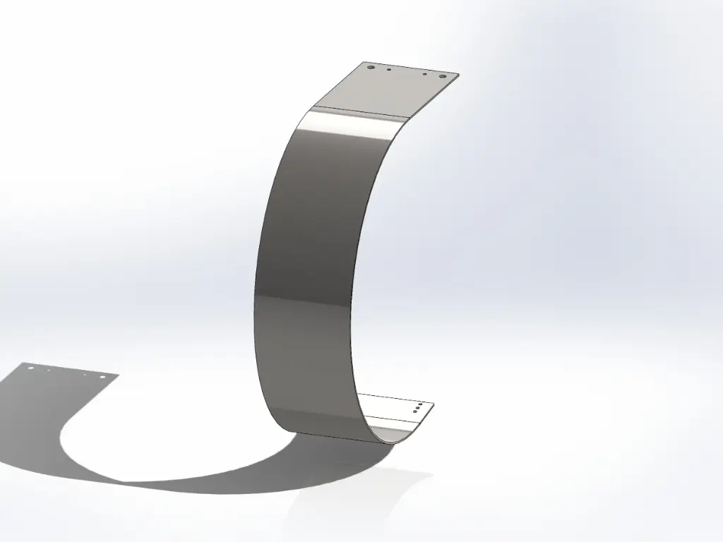 [SLI002081] Kenworth New Style 7" Fuel Tank Straps - Assembled