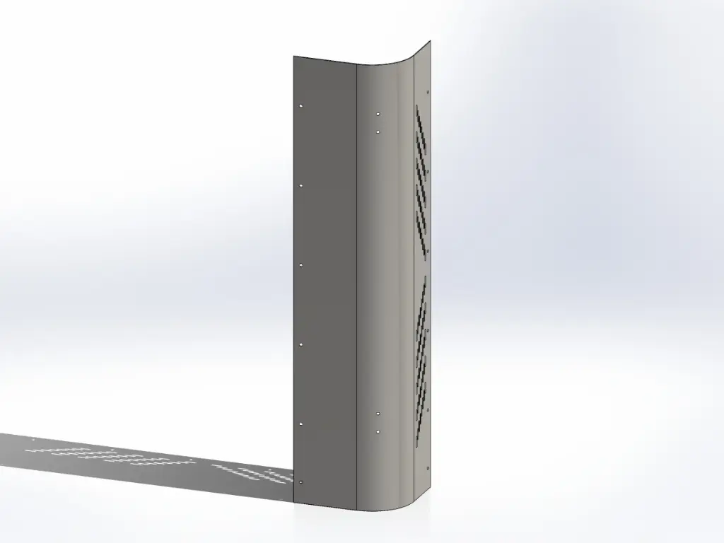 Peterbilt OEM Factory Style Heatshields - 60" | New Style