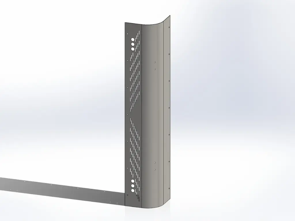 Peterbilt OEM Factory Style Heatshields - 63.875" | Circa 2015