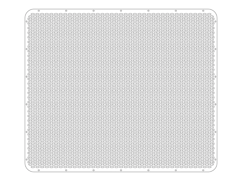 Peterbilt 389/589 STC Punched Grills - 379 Style