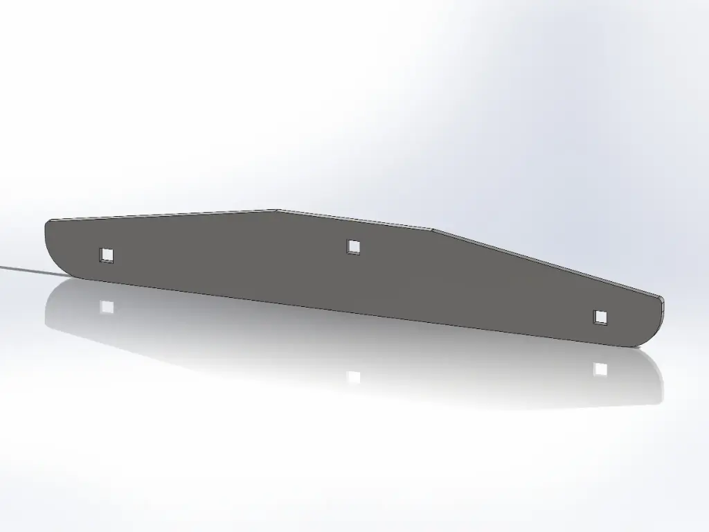 [SLI002243] Mud Flap Weights (12", No Text)