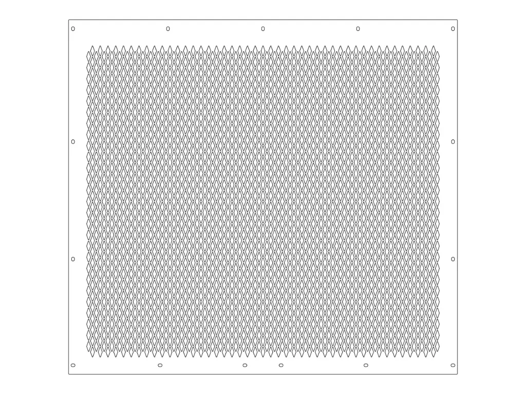 Kenworth W900B Punched Grills