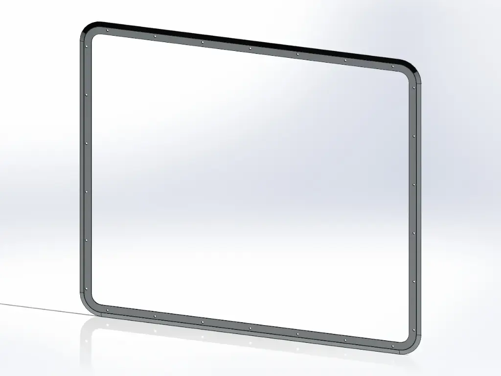 [SLI000551] Peterbilt 389/589 STC Grill Ring – 379 Style