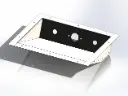 Inset Airline Box - 20" x 15" | Mirror Stainless