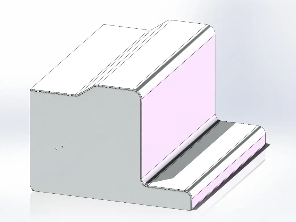 Peterbilt Complete Battery / Step Box Covers, Raised Step - Aluminum