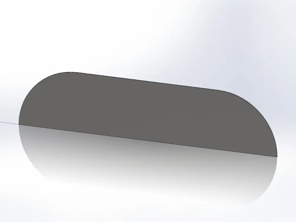 Peterbilt Sleeper Door Visors - Paintable Aluminum