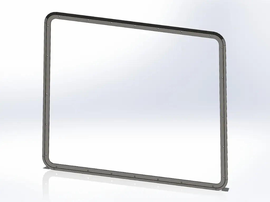 [SLI000628] Peterbilt 379 Long Hood STC Grill Ring