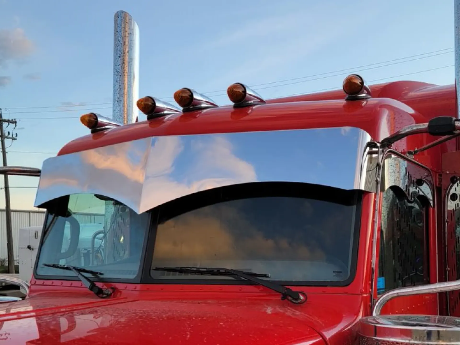 Peterbilt 3-Series One-Piece Batman-Style Visors