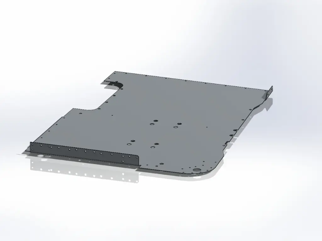 Peterbilt Cab Bottom Floor Panels